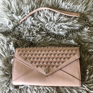 Rebecca Minkoff | Pale Pink Studded Crossbody Bag
